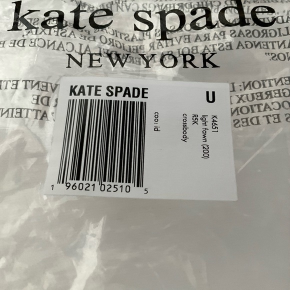 SOLD Authentic Kate Spade Bailey Tan Fawn Crossbody K4651 - Picture 10 of 11